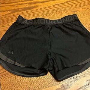 Under Armour Women's Black Athletic Shorts